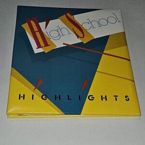 VTG Hallmark High School 19xxs Scrapbook Photo Album Combo Reunion NEVER USED